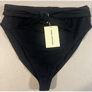 Mara Hoffman Goldie Black Bikini Bottom NWT $180 Plus Size 3X